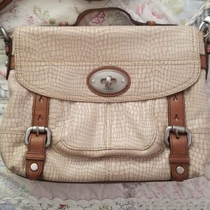 Fossil messenger bag